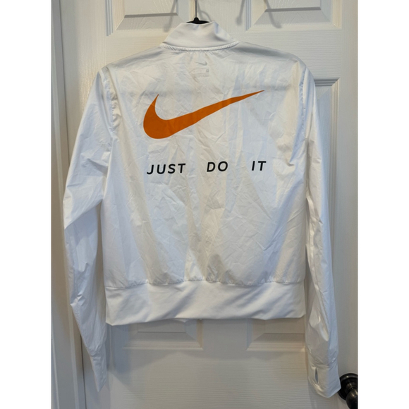 NIKE NWT Running Jacket Size M White - Picture 1 of 6